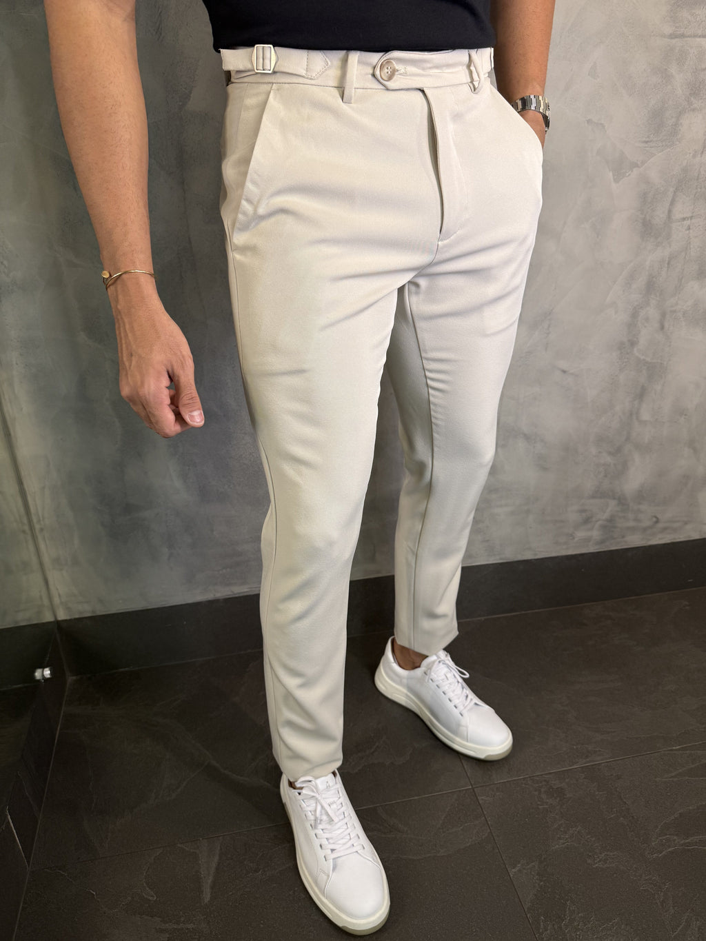 CALÇA ALFAIATARIA VERONA AJUSTE LATERAL