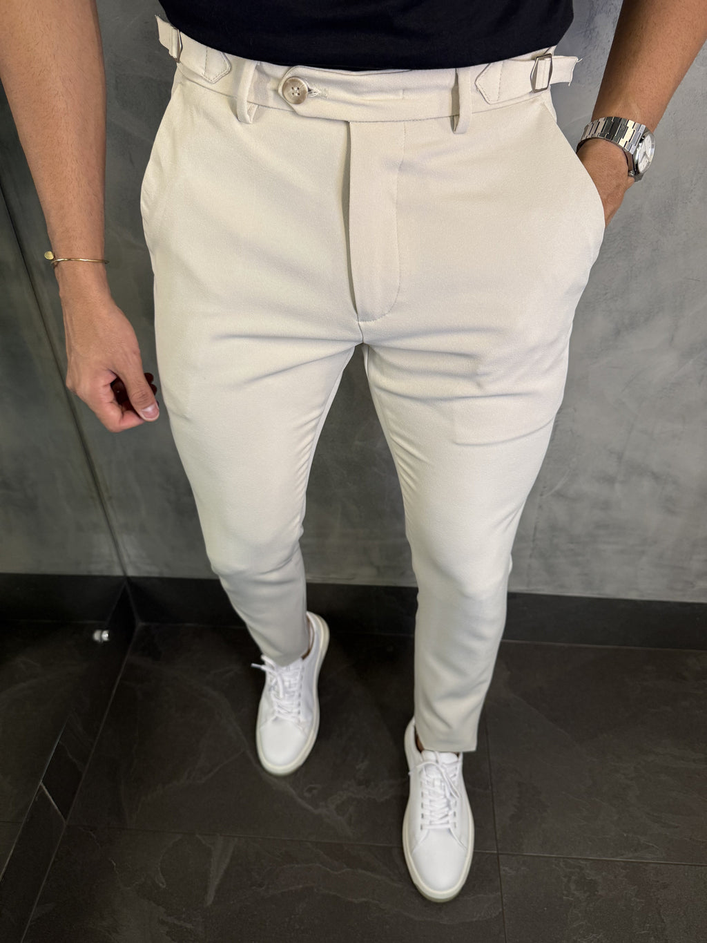 CALÇA ALFAIATARIA VERONA AJUSTE LATERAL